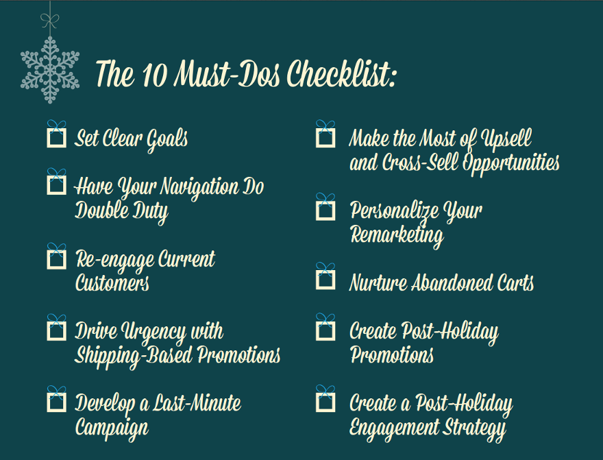 10 Must Dos Before Cyber Monday Hubspot Checklist