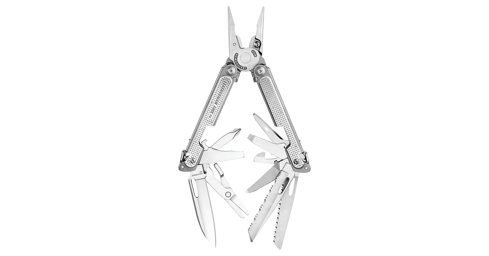 LEATHERMAN, FREE P4 Multitool with Magnetic Locking