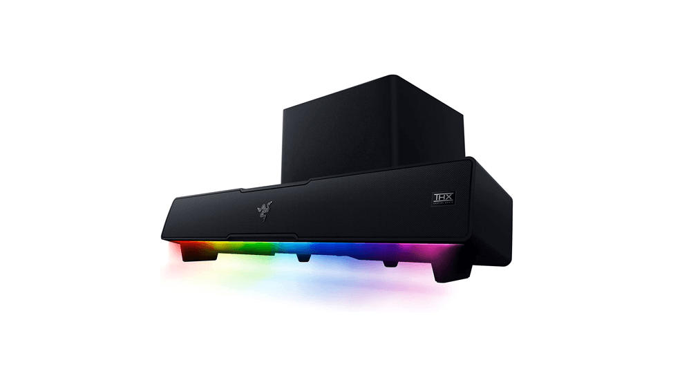 Razer Leviathan V2, Multi-Driver PC Gaming Soundbar with Subwoofer