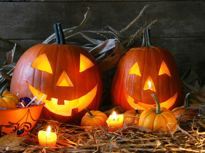 allow employees to dress up for halloween pumpkins