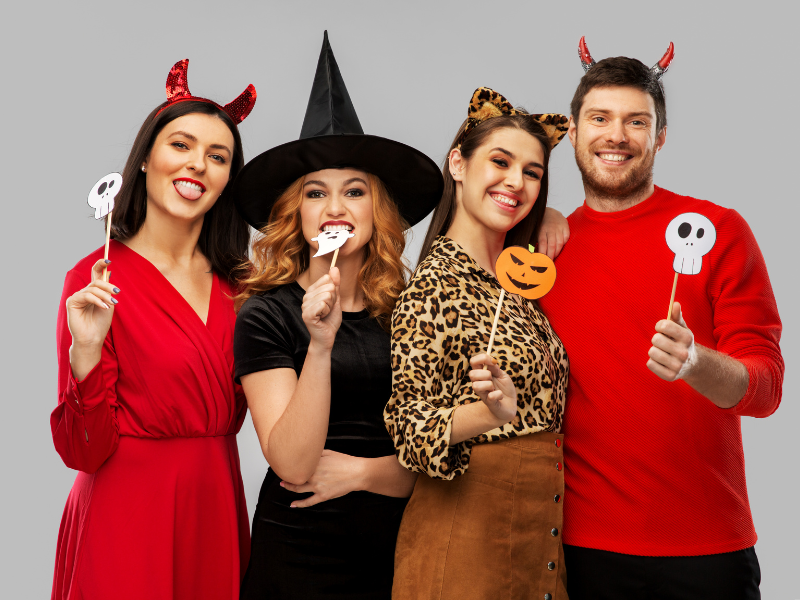 allow employees to dress up for halloween - build morale