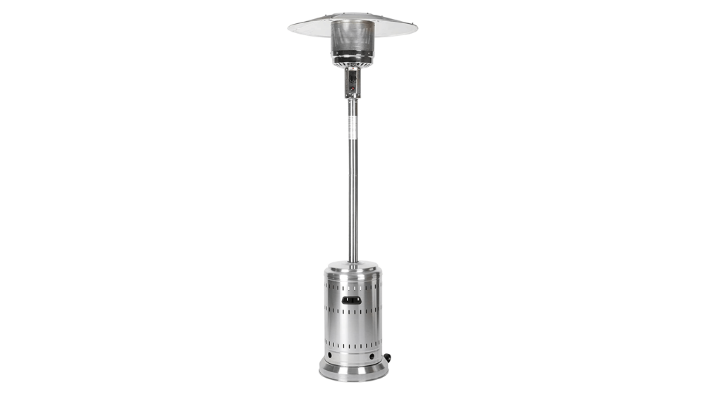 Amazon Basics 46,000 BTU Outdoor Propane Patio Heater with Wheels