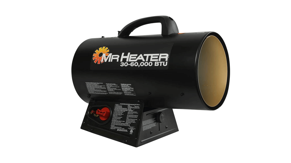 Mr. Heater MH60QFAV 60,000 BTU Portable Propane Forced Air Heater